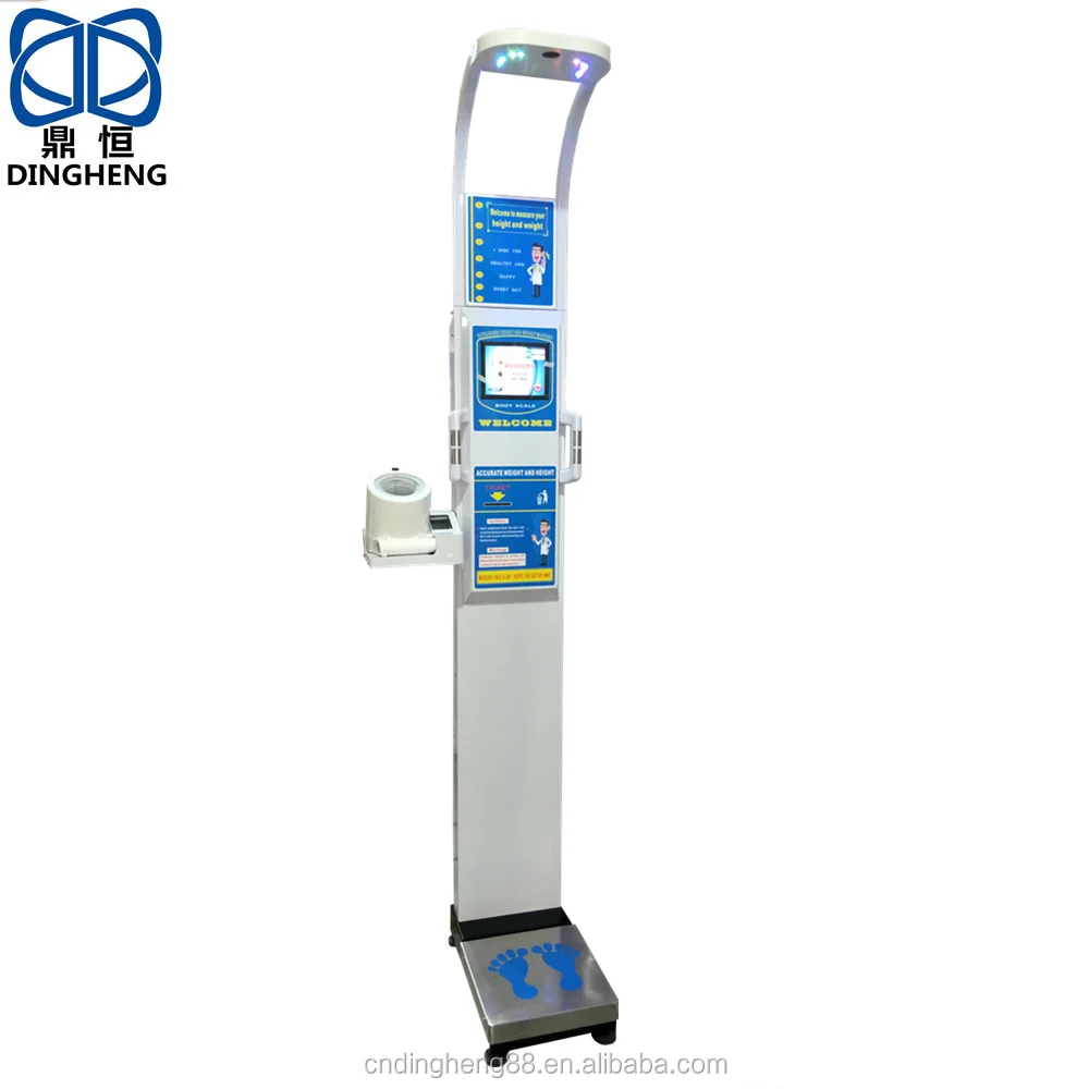 Digital electronic body fat scale Height and Weight scale with health BMI calculation