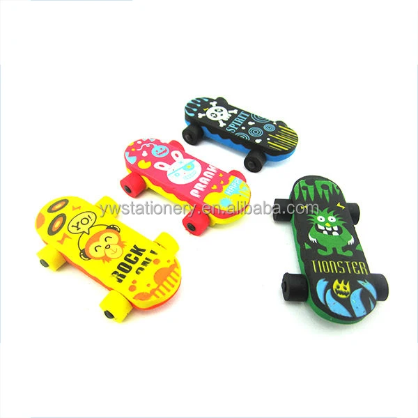 
E127 rubber eraser in car shape 