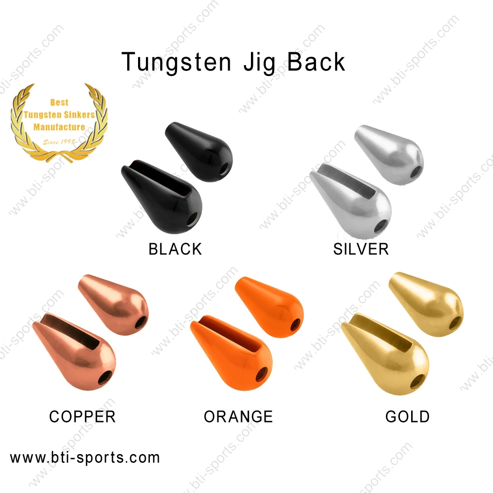 Tungsten jig back ice jig body fly tying beads