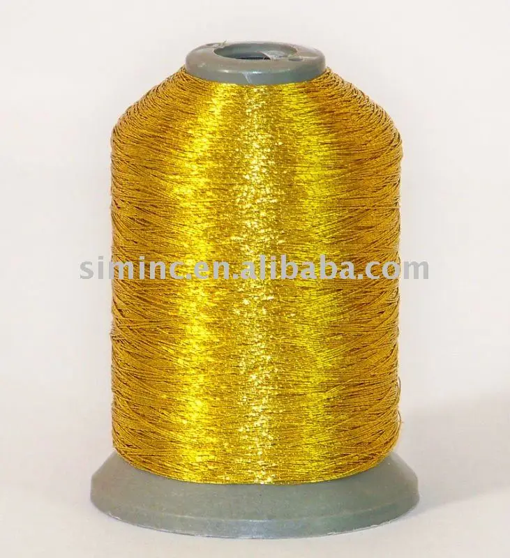 
pure gold metallic yarn, metallic thread, yarn,embroidery thread 