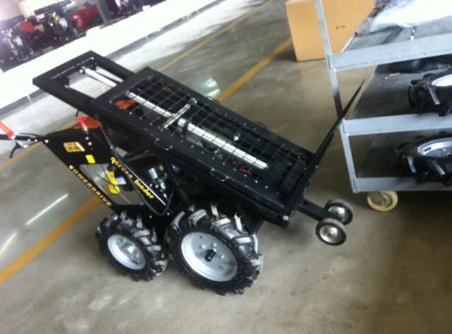 High performance wheel barrow mini dumper garden loader muck truck with CE