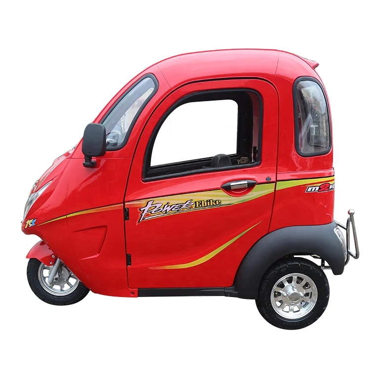 
China 3 wheel scooter disabled enclosed adult electric tricycle electric scooter1000w 