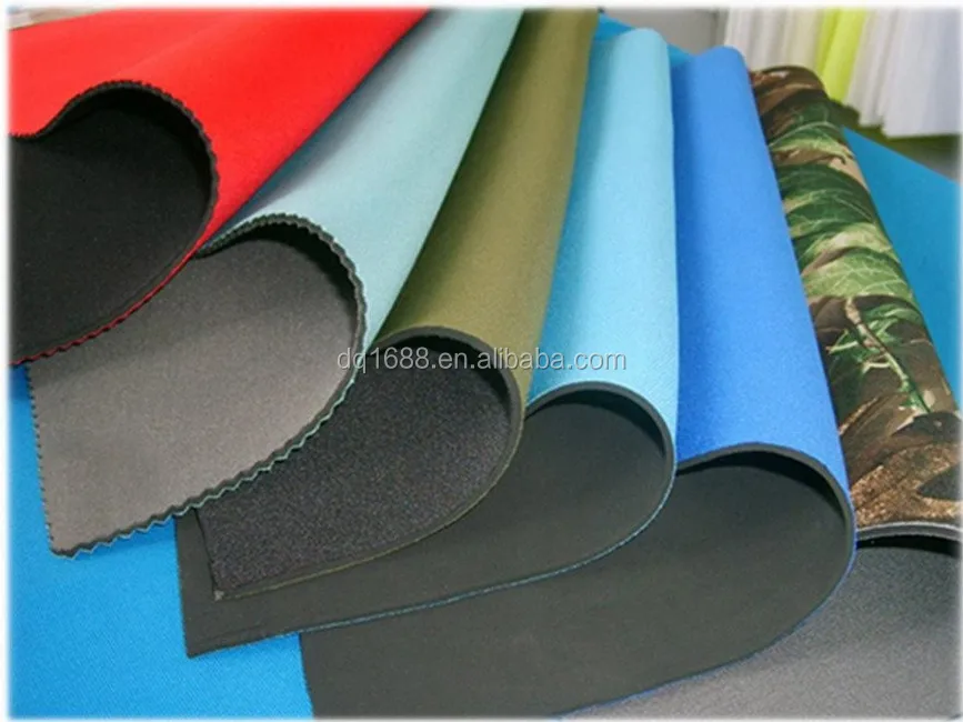 High Quality Customized Thick Neoprene Fabric Rubber Sheets