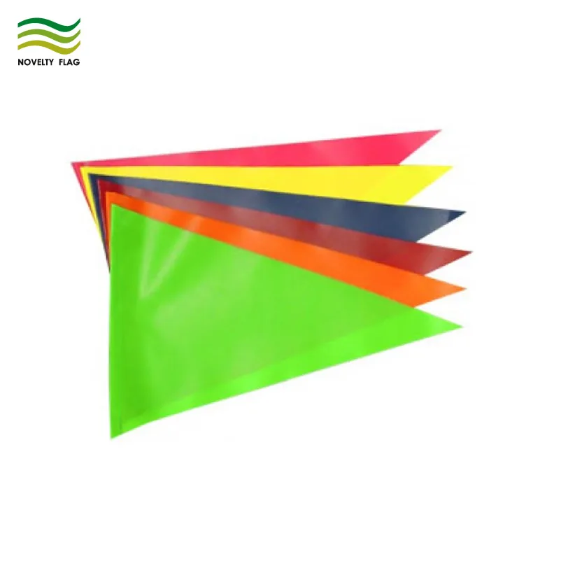 Pride Safety Flag Durable PVC Plastic Custom Logo Bicycle Solid Color Bike Flags