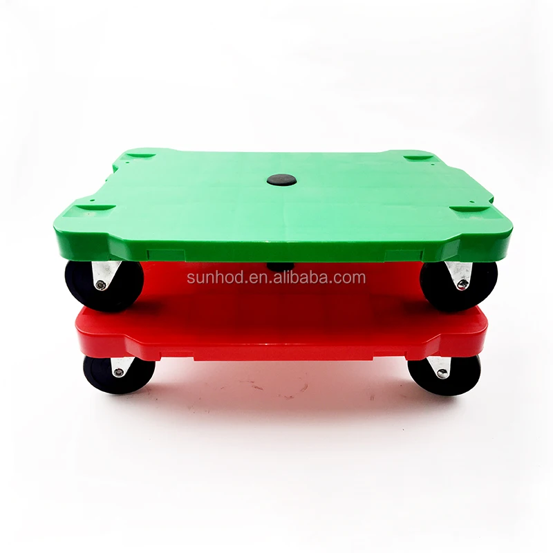 Plastic joint tools cart/moving shopping small trolley/storage circulation cart
