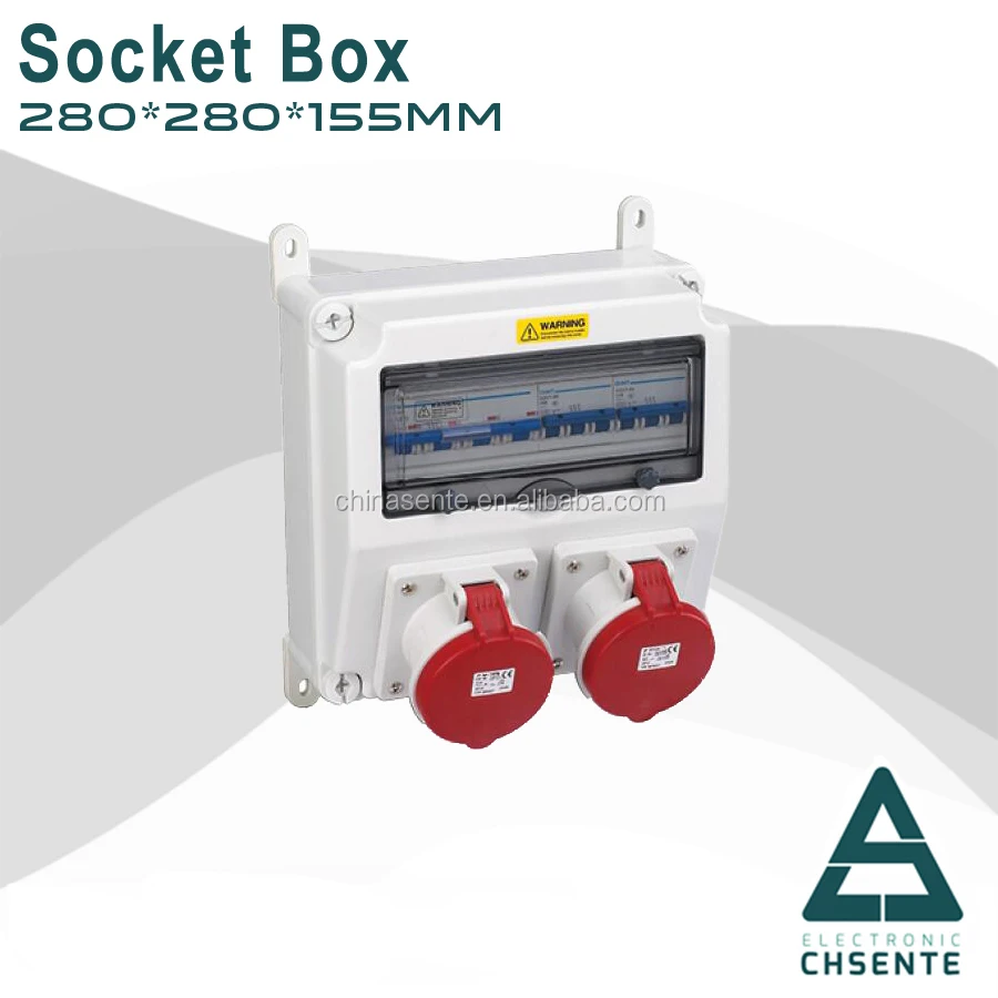 Питания Водонепроницаемый IP65 Три Этапа коробки Распределительные