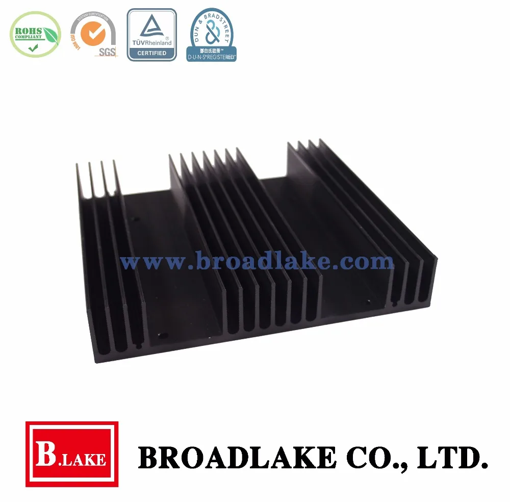 Custom extruded aluminum heat sink factory
