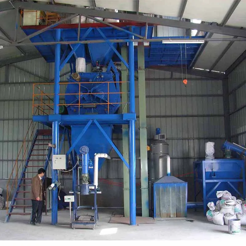 Automatic dry mortar production line plaster powder manufacturing plant from Henan China