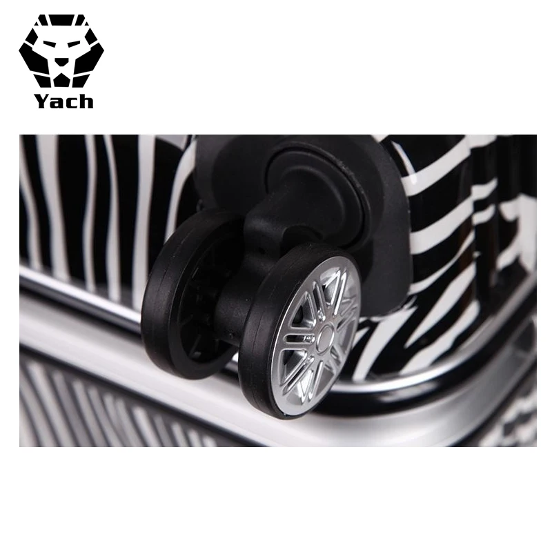 
Cartoon Aluminum Frame 360 Degree Universal Wheels Children Cute Kids Luggage Trolley ABS PC Hard Case Luggage Suitcase Baggage 