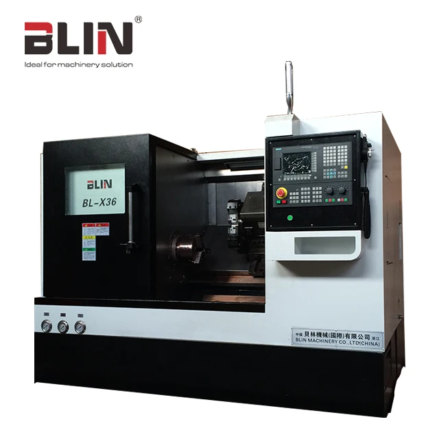 CE approved Taiwan high quality desktop CNC lathe with slant bed machine price (BL-X36/36D)