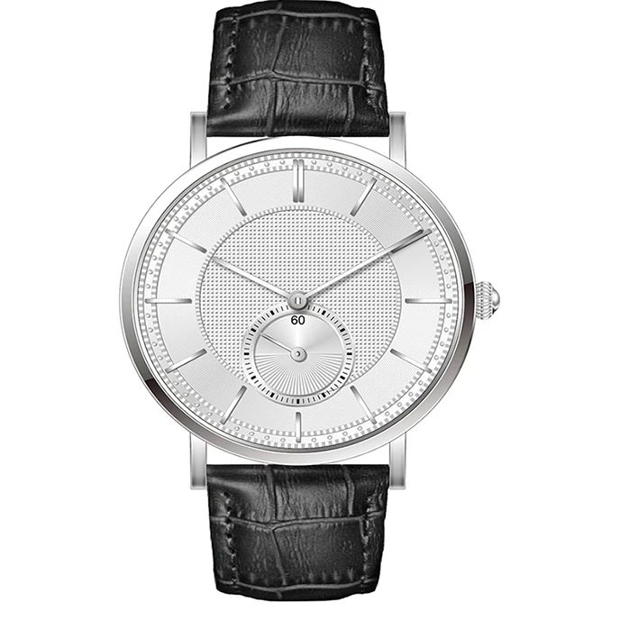 2019 brand luxury automatic watch men genuine leather band dress wristwatch