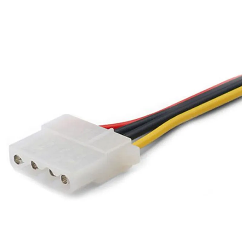 NEW SATA TO IDE power cable 15 Pin SATA Female to Molex IDE 4 Pin Male Adapter Extension Cable