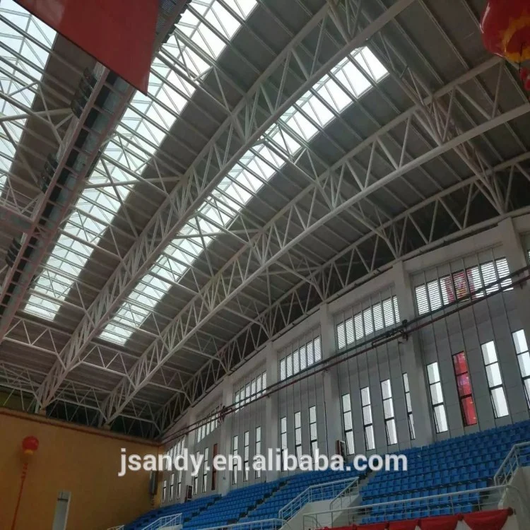 Prefabricated Light Steel Space Frame Sports Hall Construction