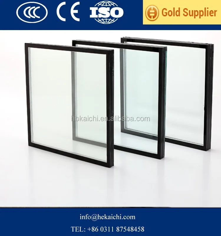Top quality double insulated glass panes for window
