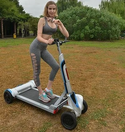 2018 Hot Selling Outdoor Sports Fitness Electric Treadmill Walking Bike, 42V Leisure Entertainment Smart Electric Walking Bike