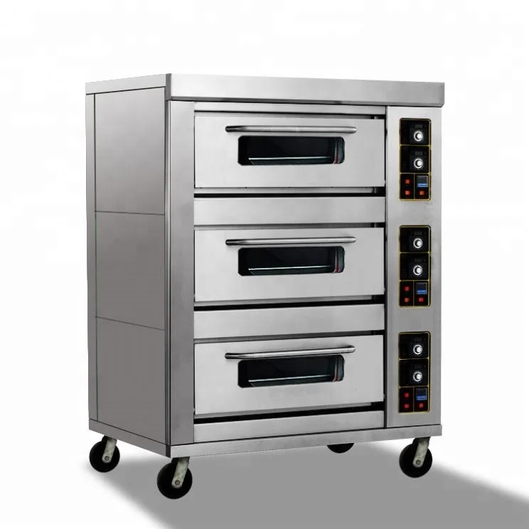 5 Trays Gas Convection Industrial Cake Oven/Cakes Bakery/Cake Baking Equipment