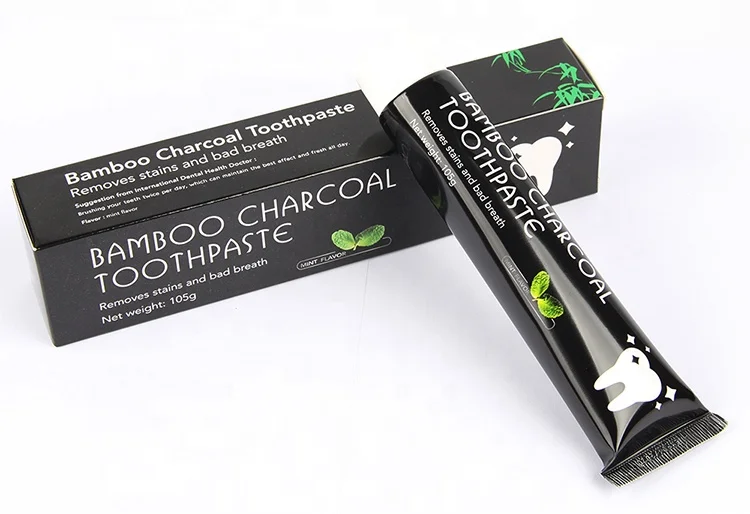 OEM Manufacturer Natural Activated Charcoal Oral Hygiene Dental Teeth Whitening Charcoal Toothpaste
