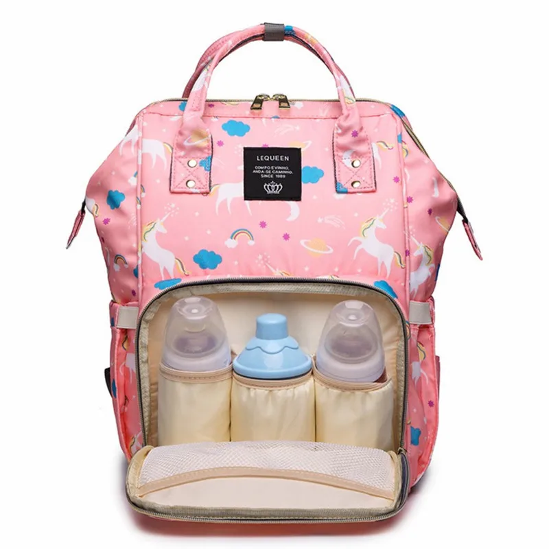 Baby diaper bag mummy large quantity diaper backpack bag multi-function diaper bag