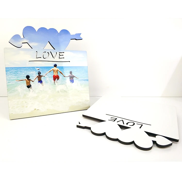Wholesale Sublimation Heat Transfer Blank wood Photo Frames