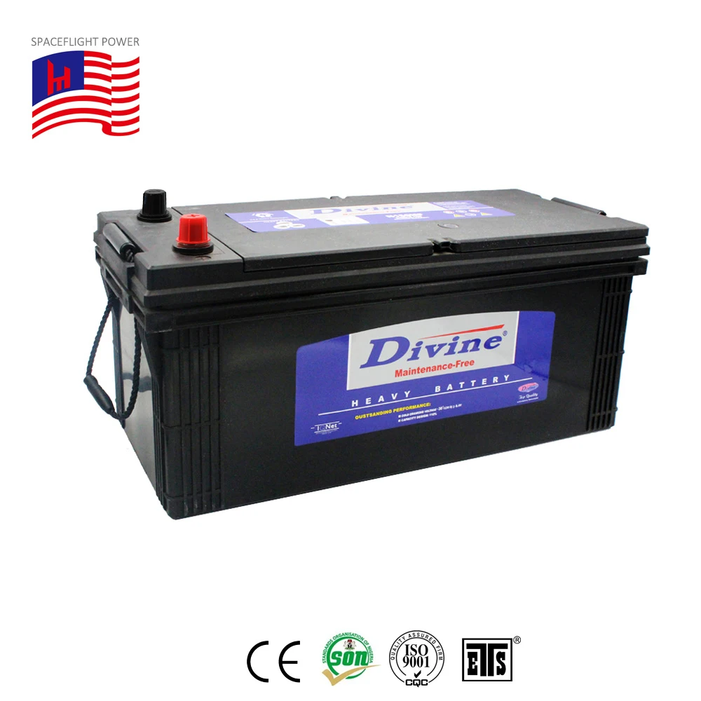 Commercial N150 12V 150ah 150amp Heavy Duty Maintenance Free 145G51 Sealed Mf Lead Battery Truck & Car DYVINITY JIS (A) CN;GUA
