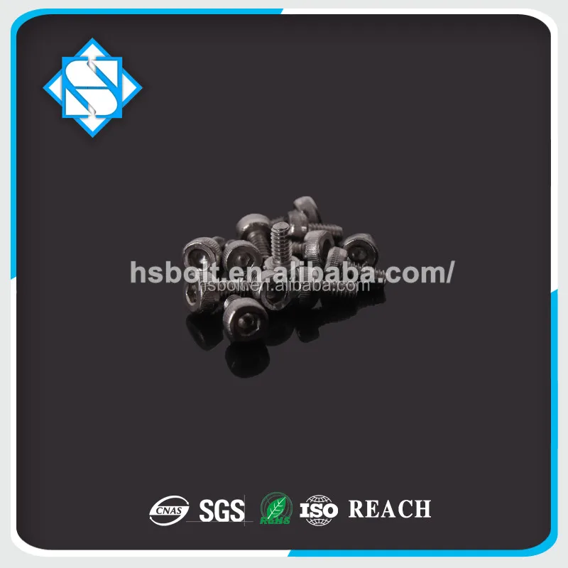 China Manufacturers Wholesale DIN4762 Cap With Hexagon Socket Head Machine Screw In Stock