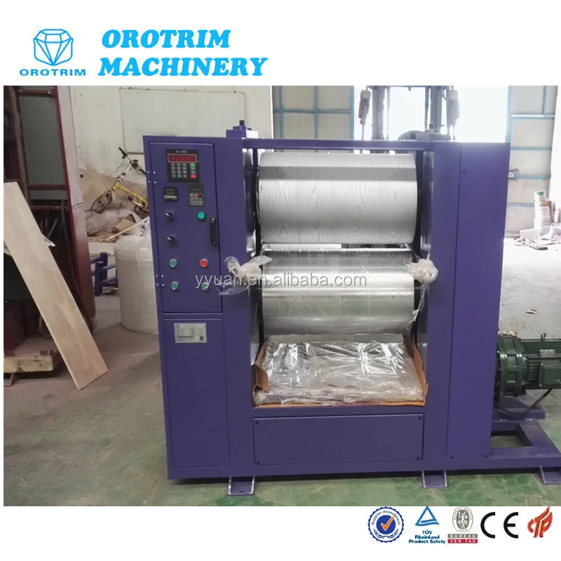 Fully automatic wood grain embossing machine with CE certificate/plastic sheet embossing machine,wpc embossing machine factory