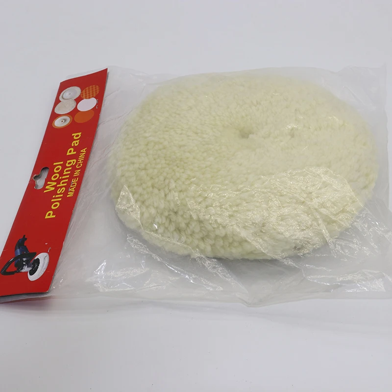 
 100% ягнят материал Двусторонняя вата полировальная подушка  