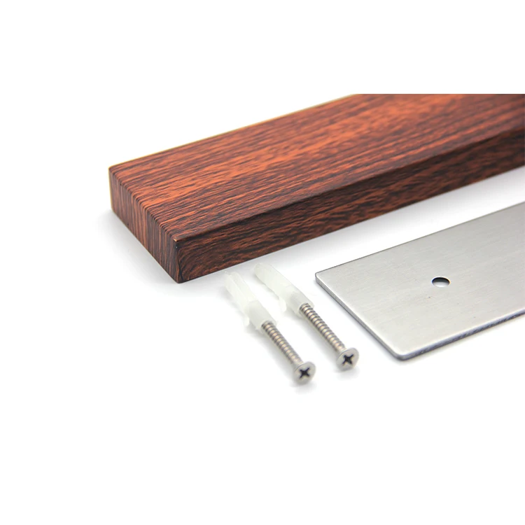 Popular 16 Inch Water Transfer Printing  wooden knife holder Stainless Steel Magnetic Knife Block Magnetic Knife Strip