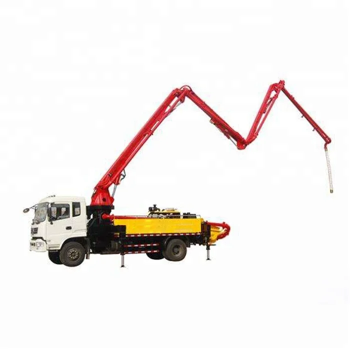 18m|21m|24m|28m small pompe a beton sur camion