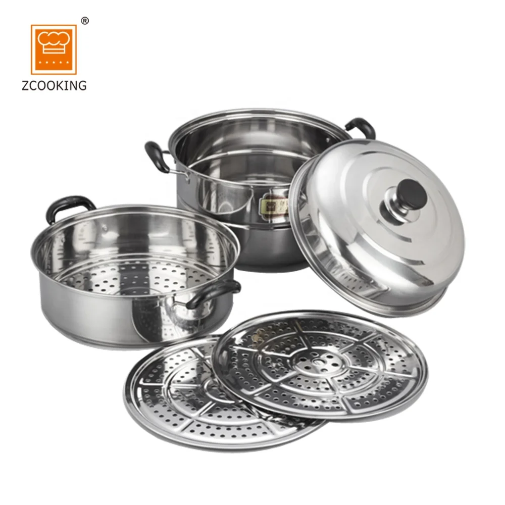 4 Layer Kitchen Ware Food Steamer/Stainless Steel Food Steamer Pots