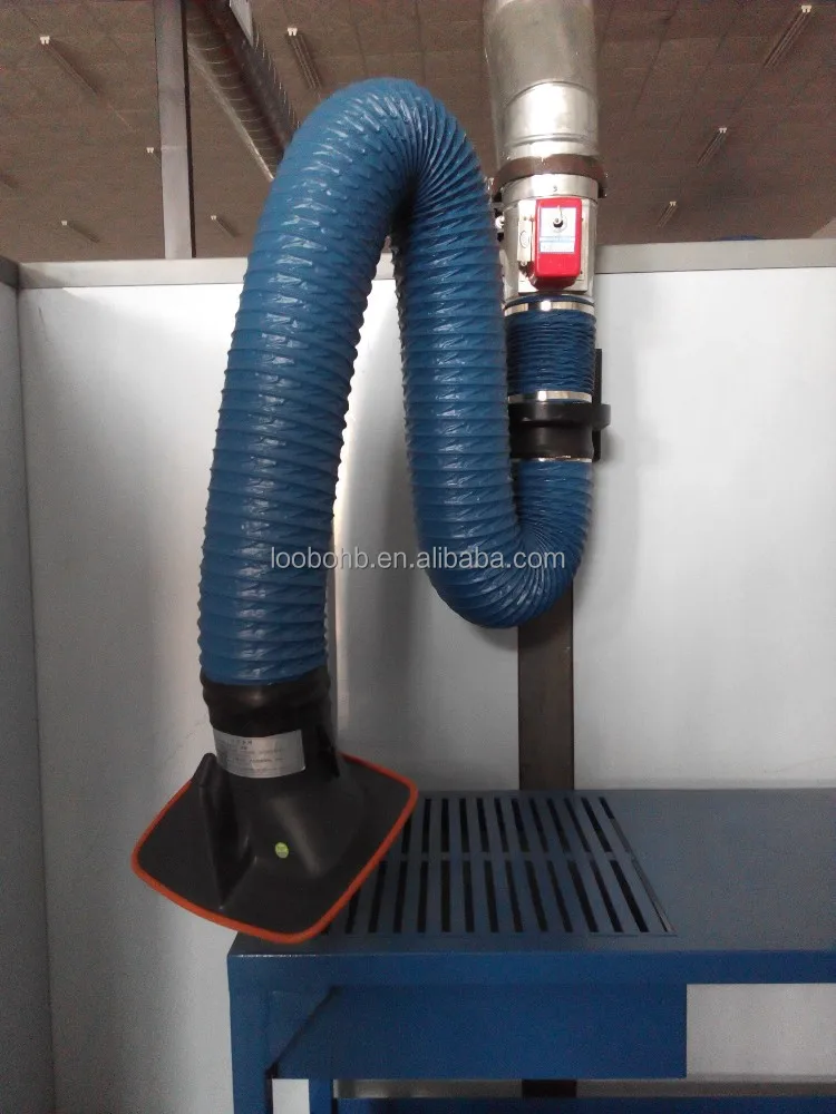 S/S поддержка гибкого всасывающего рычага для сварки дыма