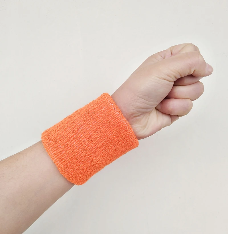 Wrist Sweatbands Fashion Style China Elastic Cotton Sweatband Towel Wristbands With Free Sample