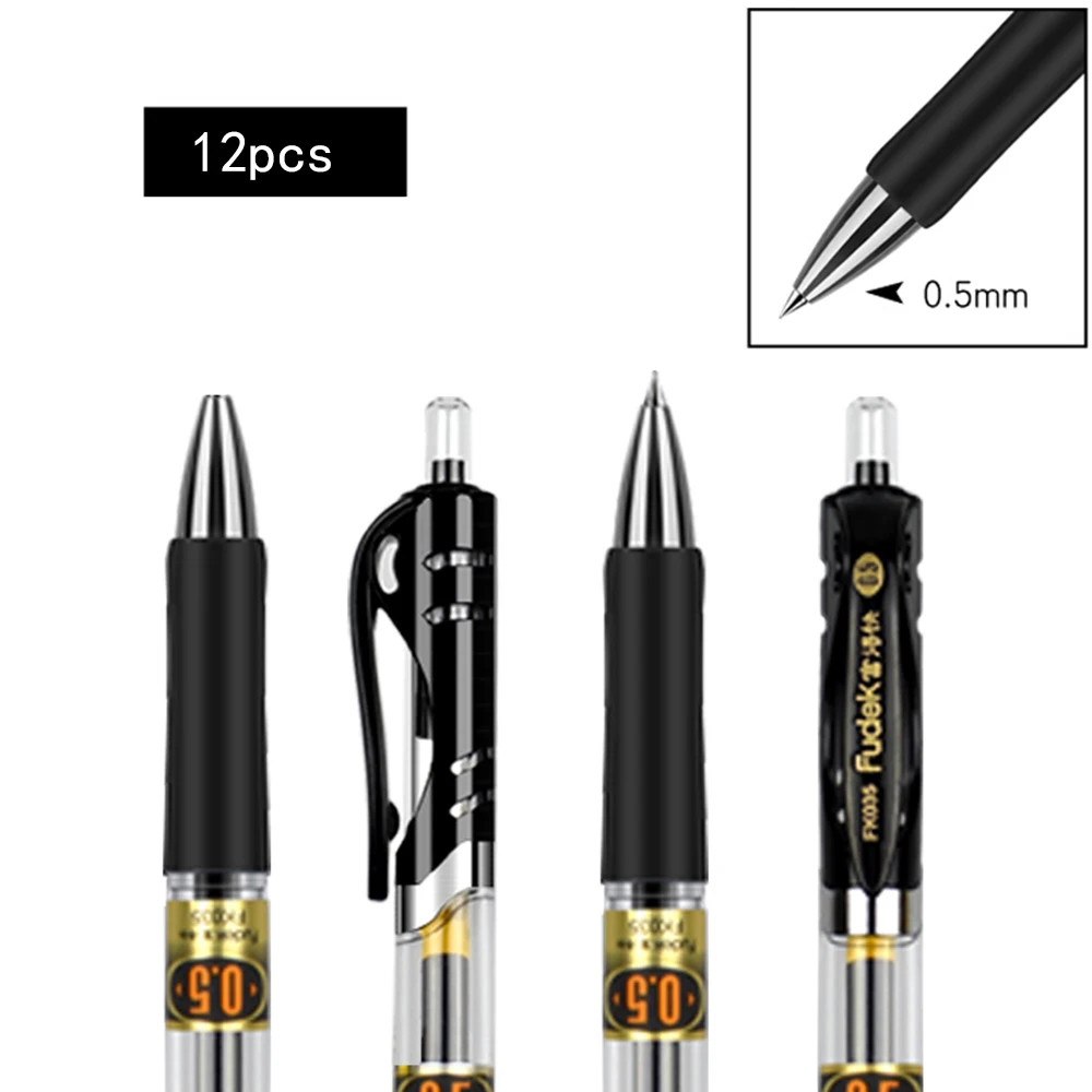 Wholesale Blank Office School Students Fashion High Quality luxury plastic office gel ink pen