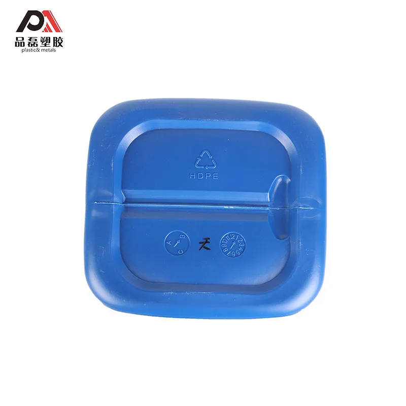 25L Blue square oil plastic container drum pail