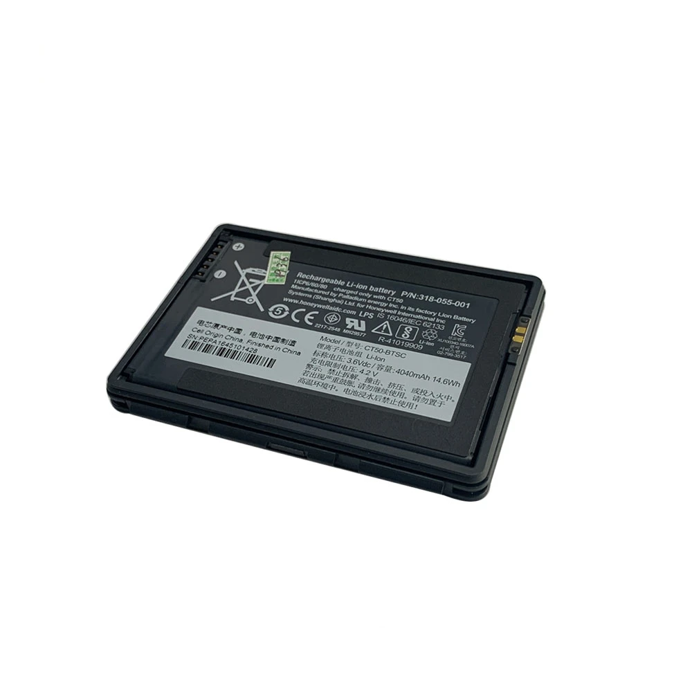 CT50 3.6V 4040mAh Scanner Battery Rechargeable Li-ion Battery