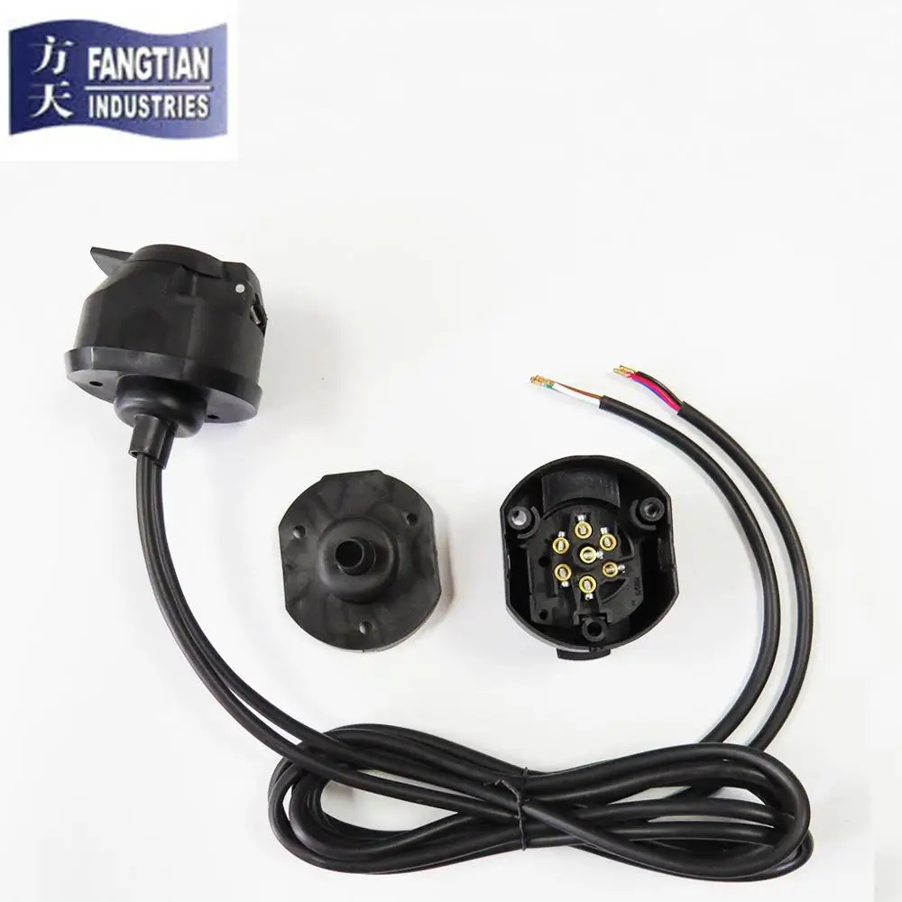 Европейский стандарт ПВХ кабель прицепа комплект 7-жильный кабель с розетка трейлера