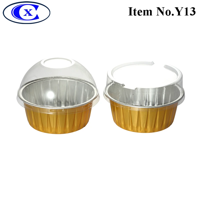 
aluminum foil disposable paper cake cup 