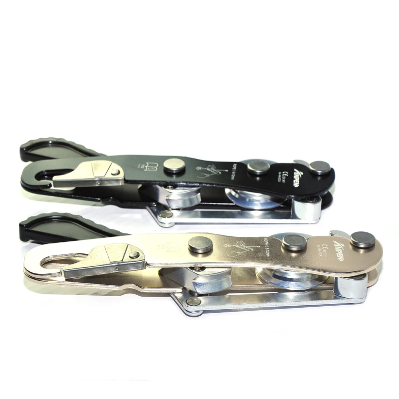 Aluminium Rescue Stop Descender Safety Rock climbing Descender