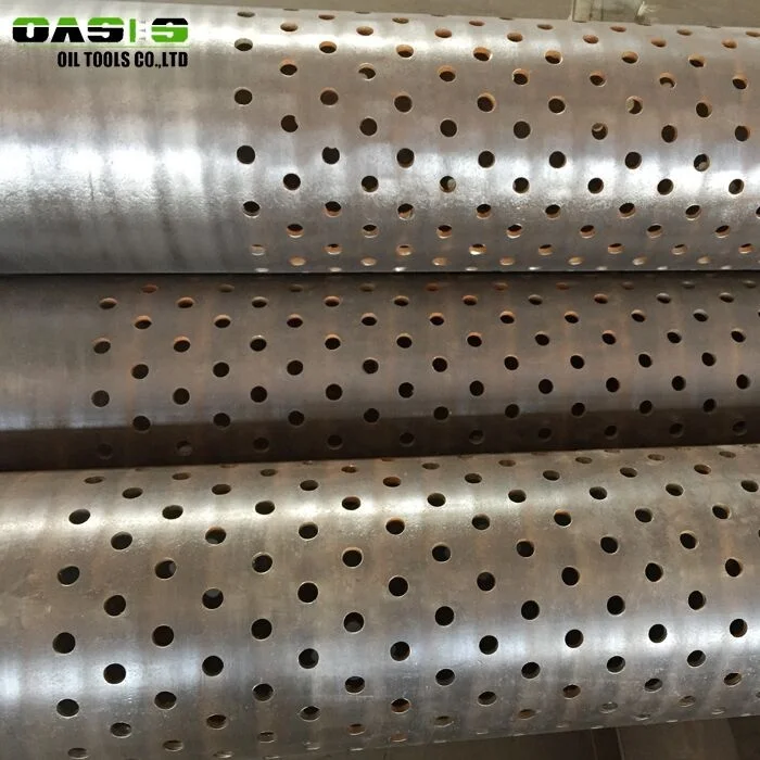 ASTM A312 standard stainless steel perforated drainage pipe