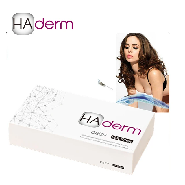 
Cross-linked injectable HA dermal facial filler/ hyaluronic acid gel 