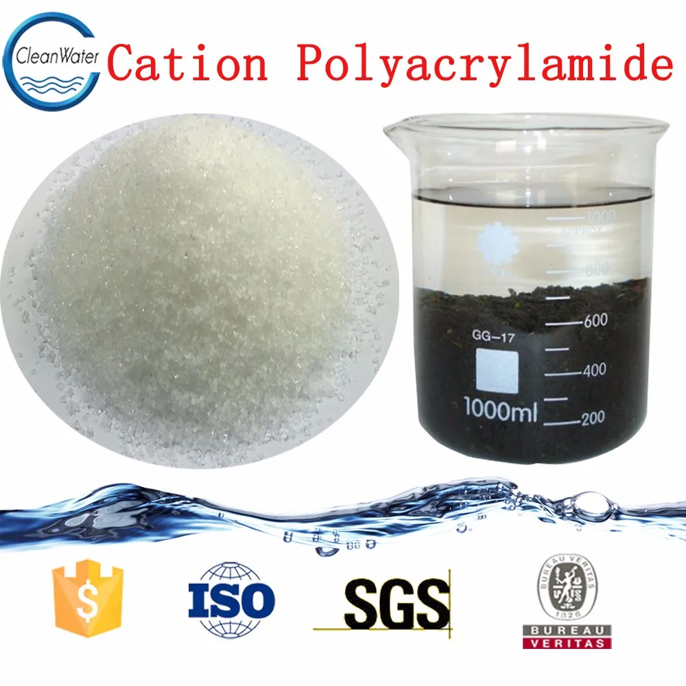 Hot Sale Indonesia Market Raw Materials Cationic Polymer Powder PAM Price Per Ton CPAM