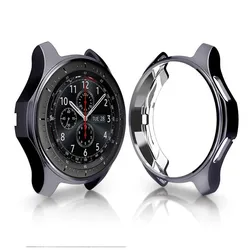 for Samsung Gear S3 Case Soft TPU Plated Protector Case for Gear S3 Frontier All-Around Protective Frame