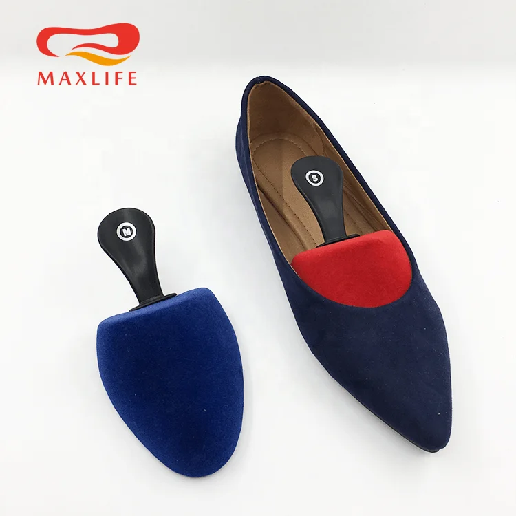 Portable Travel Shoe Tree,Toe Tree,Lady Foam Toe Puff Velour shoe toe puffs ,Foam Shoe tree
