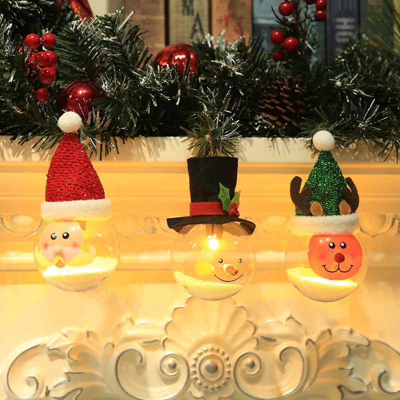 Wholesale Large Plastic Xmas Christmas  With Led Light Decoration Balls