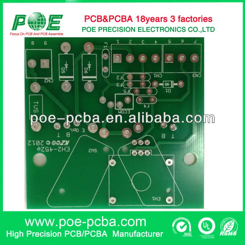 fr4 2 слой бессвинцовой hasl китай pcb доска
