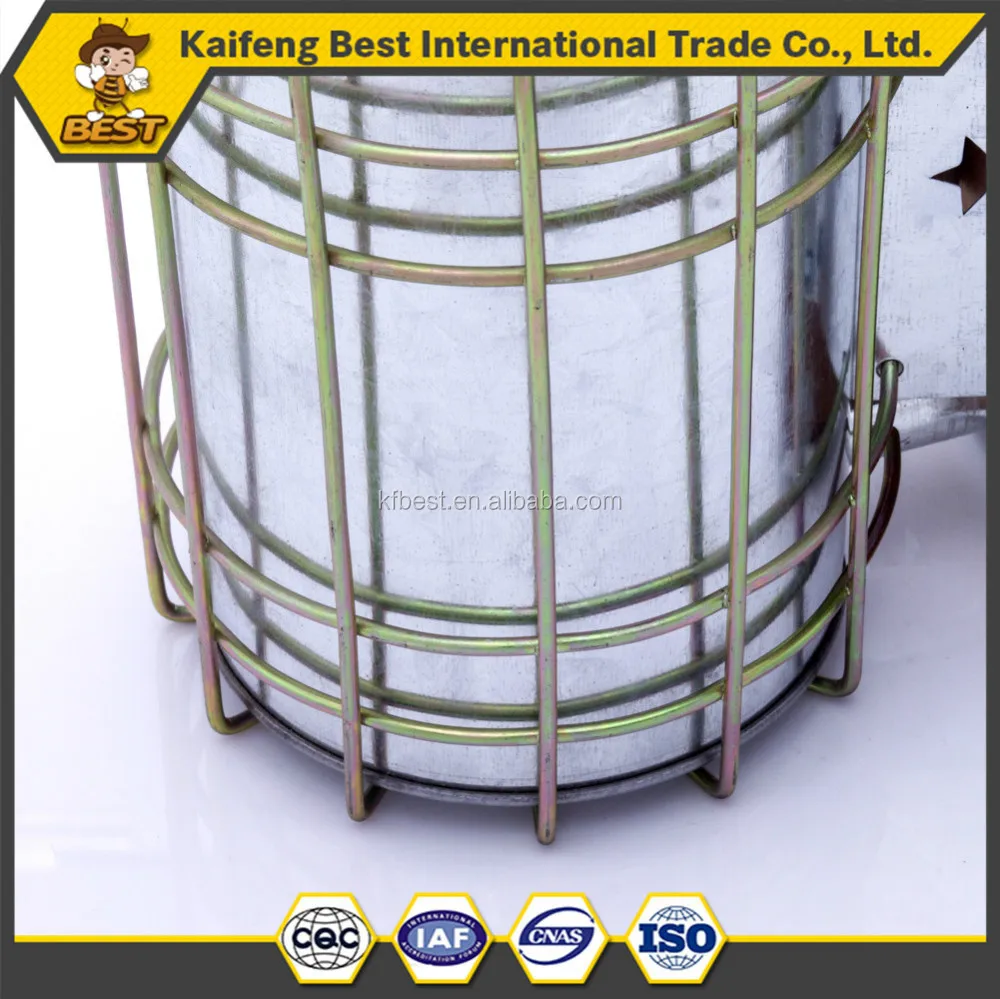 New style Galvanuzed bee smoker