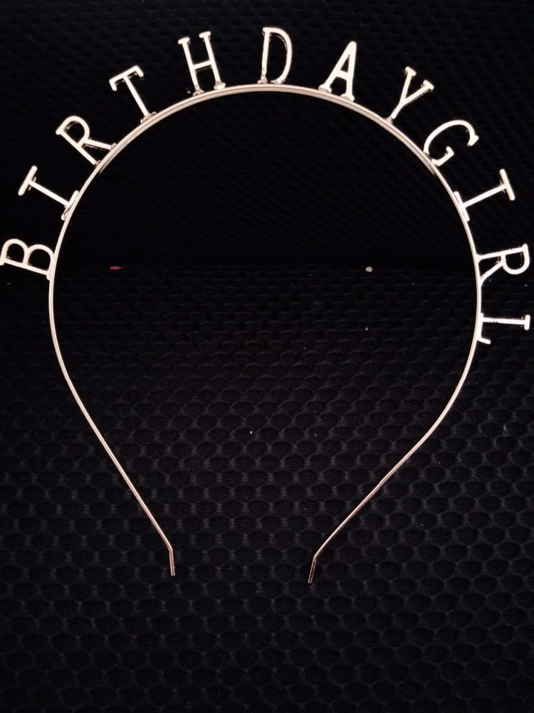 BIRTHDAY GIRL Golden Child Birthday tiara