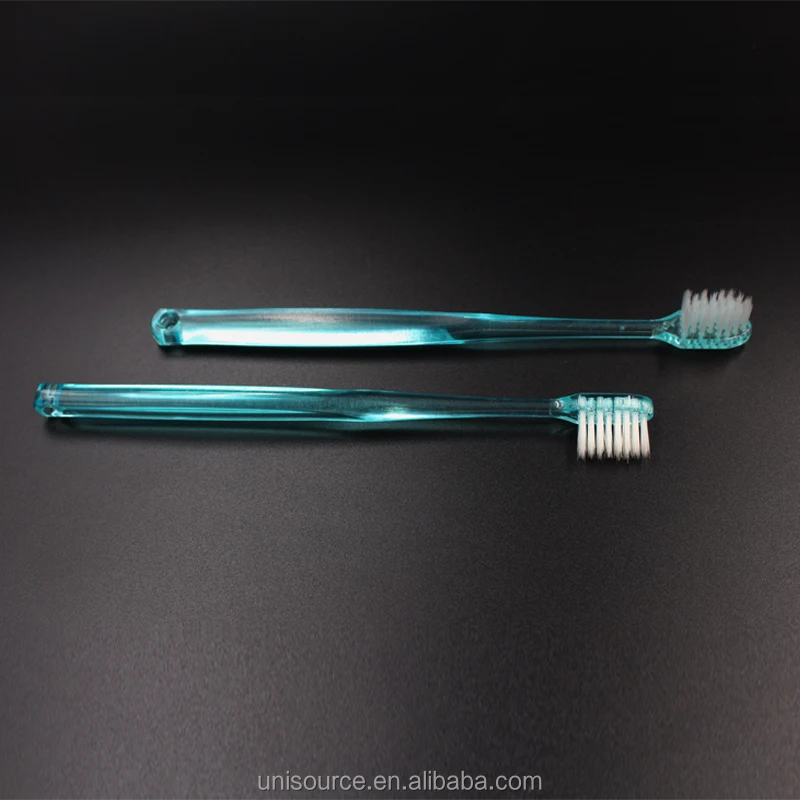 Одноразовая зубная щетка для взрослых с ПБТ-щетиной использования в отеле