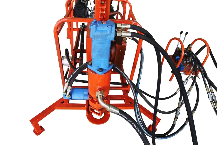 Mountain geological exploration drill machine