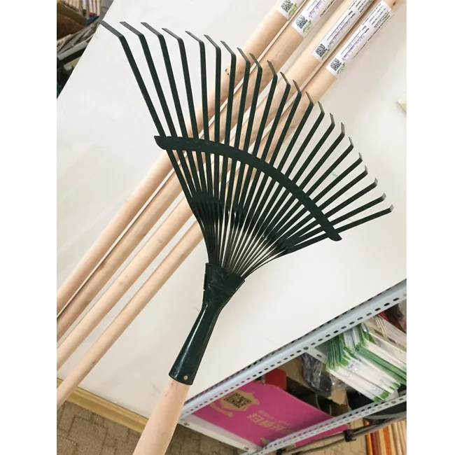 Factory Wholesale garden rake stainless garden rake set wooden handle rake without handle